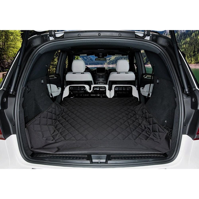 Чохол на сидіння для собак XL, чорний - універсальний, нековзний, водовідштовхуючий, для автомобілів, SUV, пікапів, Jeep, Vans