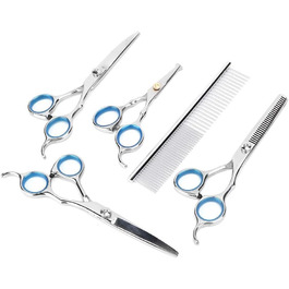 Професійна витончувальна ножиця для грумінгу тварин, легка та міцна (6 шт.)
