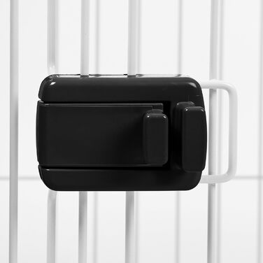 Клітка для собак IRIS, чорна, з дроту