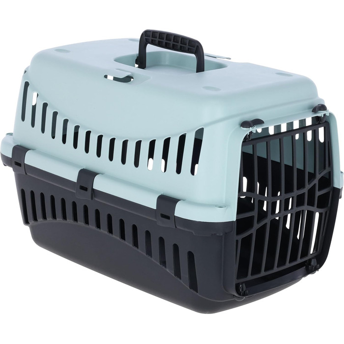 Kerbl Pet Transportbox Expedion: переносна переноска для собак та котів, 45x30x30 см, пластик