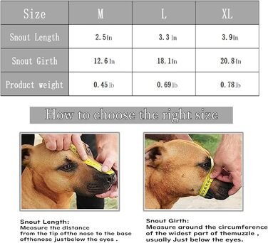 ЗакаБокс Намордник для собак середніх та великих порід - металевий, шкіряний, регульований, зручний, довговічний, запобігає гризінню та укусам