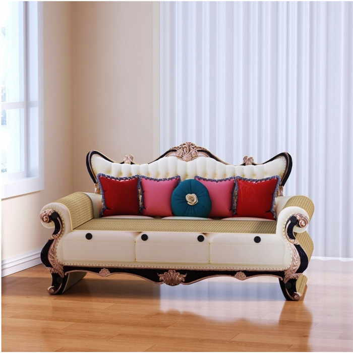 Картонна дряпалка-ліжечко для котів Ecarla у формі дивана, 60x27x33см, KOT19