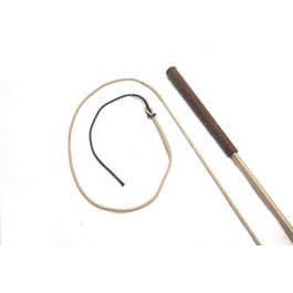 Братка для коней 100/120 см - 3 кольори, для тренувань на землі, верхової їзди, свободи, чорний, бежевий