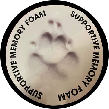 Крісло-ліжко для собак Petface з меморіальною піною, водонепроникне, сіре, розмір L (101 x 67 x 8 см)