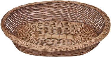 Корзина для собак Weide, лежанка для тварин, кошик для котів та собак, натуральний матеріал, 90 см