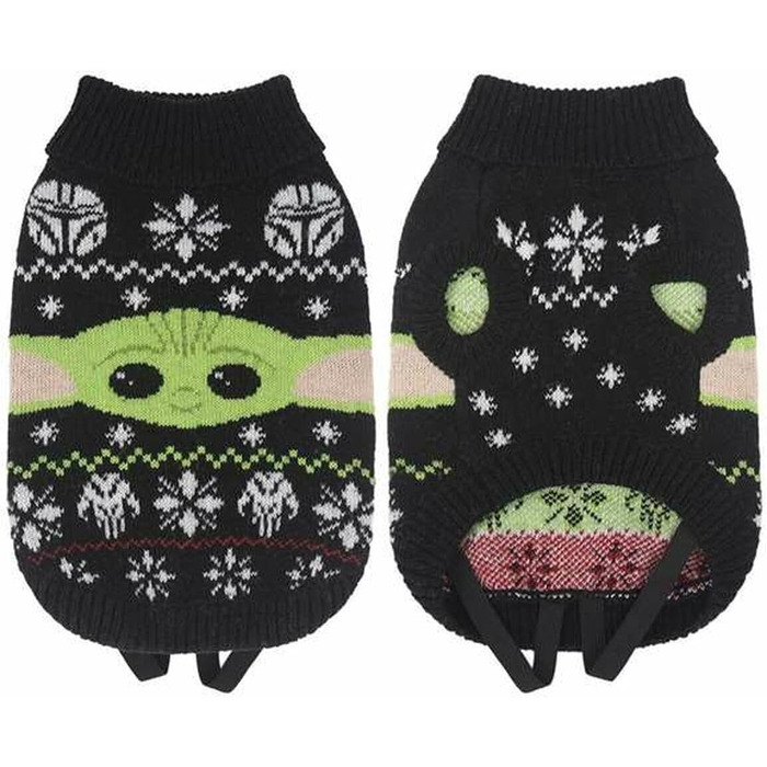 Пуловер для собак Cerdá ForFanPets з дизайном Мандалорця та різдвяною тематикою - офіційна ліцензія Star Wars (М)