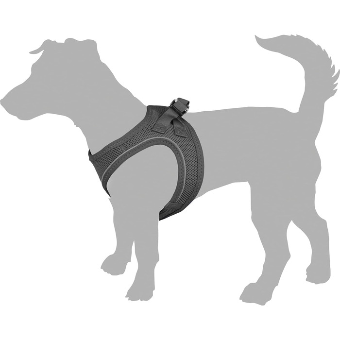 Шлейка для собак середнього розміру Flamingo Step&Go Bento (фіолетовий, XXS)