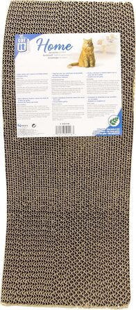 Кігтеточка Catit Kratzpappe S-подібної форми з картону з котячою м'ятою, маленька шарма