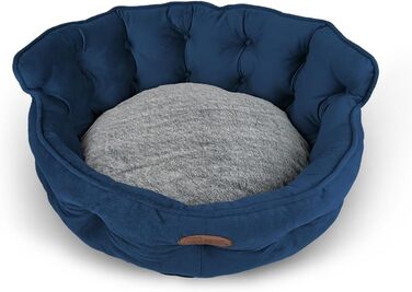 Ліжко для собак та котів King, 3 розміри, знімний чохол, можна прати в машині - Small 43 см