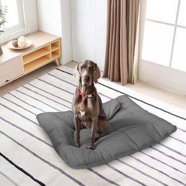 Елегантна подушка для собак Maxy, 60x100 см (темно-сірий, 130x100 см)