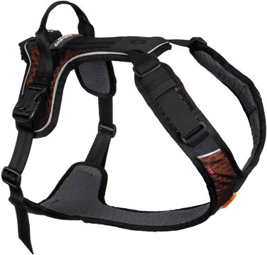 Шлейка для собак Non-Stop Dogwear Rock Harness, розмір M, чорна