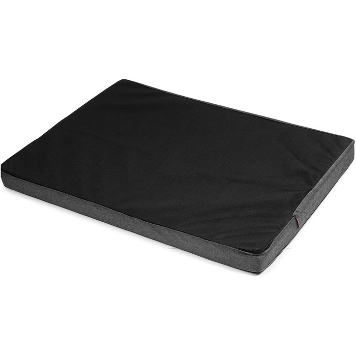 Матрац для собак BOUTIQUE ZOO XL 120x100x6 см, лежак з кодурою, сірий, для великих і малих порід, елегантний, легко прати