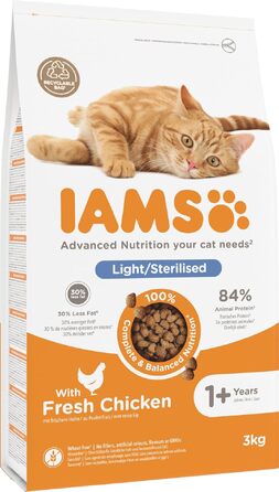 Сухий корм для стерилізованих котів IAMS Sterilised, 10 кг