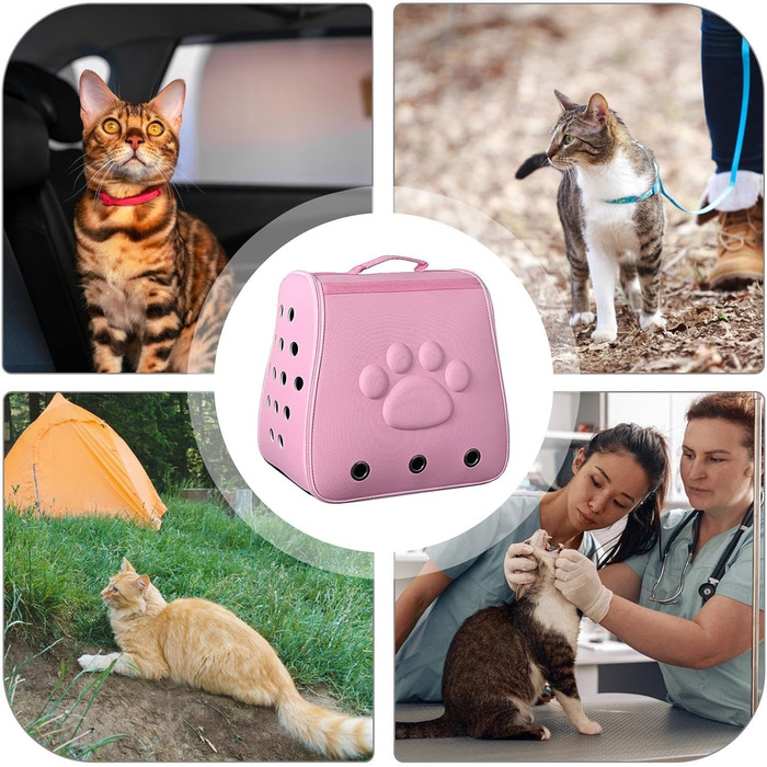 Трансформер-переноска для котів та маленьких собак | Легка, дихаюча переноска-рюкзак для тварин | Міцна переноска для котів та собак