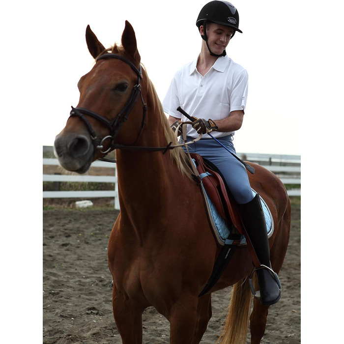 Вертикальна батигова для конкурсу Snowbee Pferd und Pony, чорна, з ручкою-діамантом та нейлоновою бахромою #10, довжина 110 см