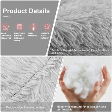 Кругле плюшеве ліжко для собак та котів, 60 см, світло-зелене. Зручне, миється, 60x60x20 см. Ліжко для домашніх тварин