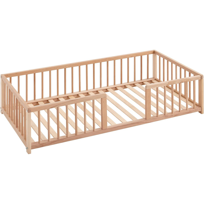 Лягушка для собак CoolDreams, велика, піднята, з бука, біла (натуральний колір)