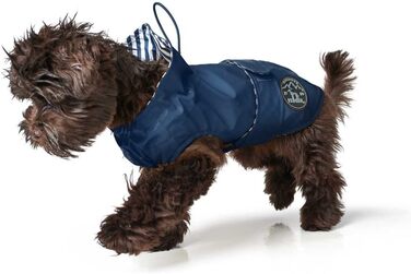 Дощовик для собак Hunter Milford, поліестер, блакитний, розмір 75