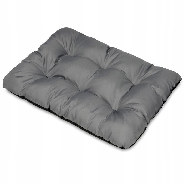 Ортопедичне ліжко для собак Superkissen24, сіре, 120 см x 90 см
