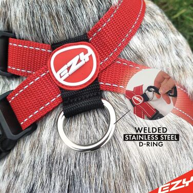 Шлея для собак EzyDog Cord, розмір M, 45–73 см, 10–19 кг