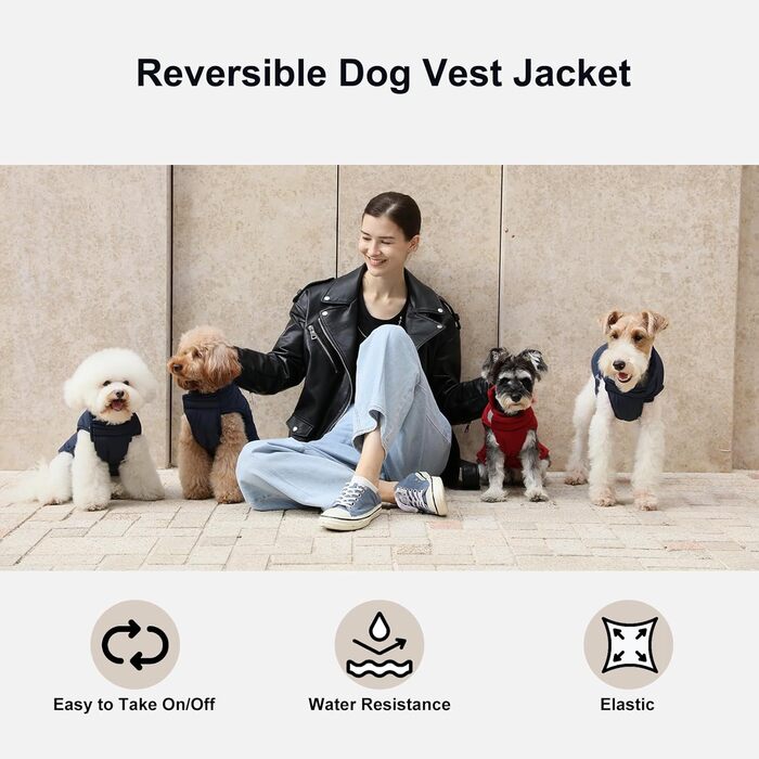 Жилет для домашніх тварин, червоний, розмір Medium