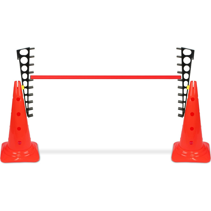 Кільцеподібна перешкода Sportikel24 для аджиліті з жердиною 100 см – для собак, коней та дітей