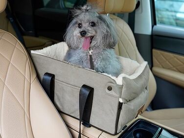 Автокрісло для собак та котів: м'яке, безпечне, з фіксатором