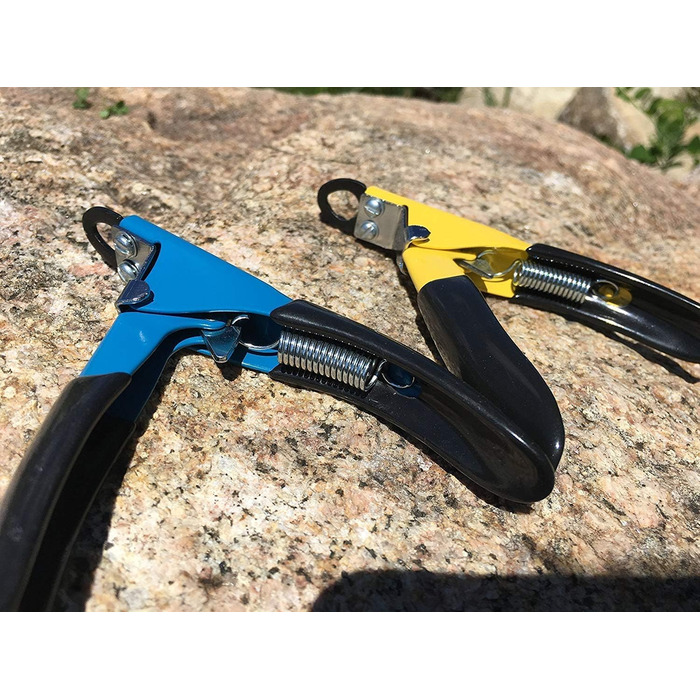 Ножиці для обрізання кігтів собак Resco Deluxe, Оригінальний інструмент для догляду за тваринами, Виготовлено в США, Великий, Жовтий