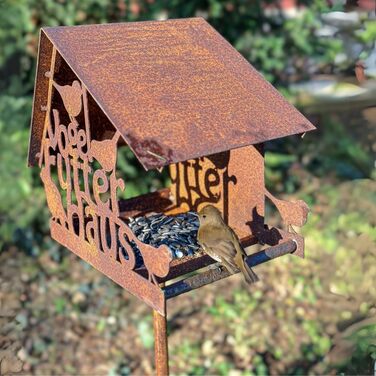 Пташник Maxito на стійкій підставці: стійкий до погодних умов, металевий, 135 см, для саду