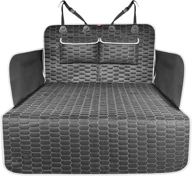 Захист для багажника автомобіля Oasser для собак, 185x103x34 см, універсальний, 600D, з боковим та захистом для краю вантажного отвору, водонепроникний, стійкий до подряпин, неслизький