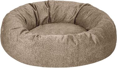 Кругле ліжко для собак Schecker Bensersiel, зелене, 70 см, сертифікат Oeko-Tex