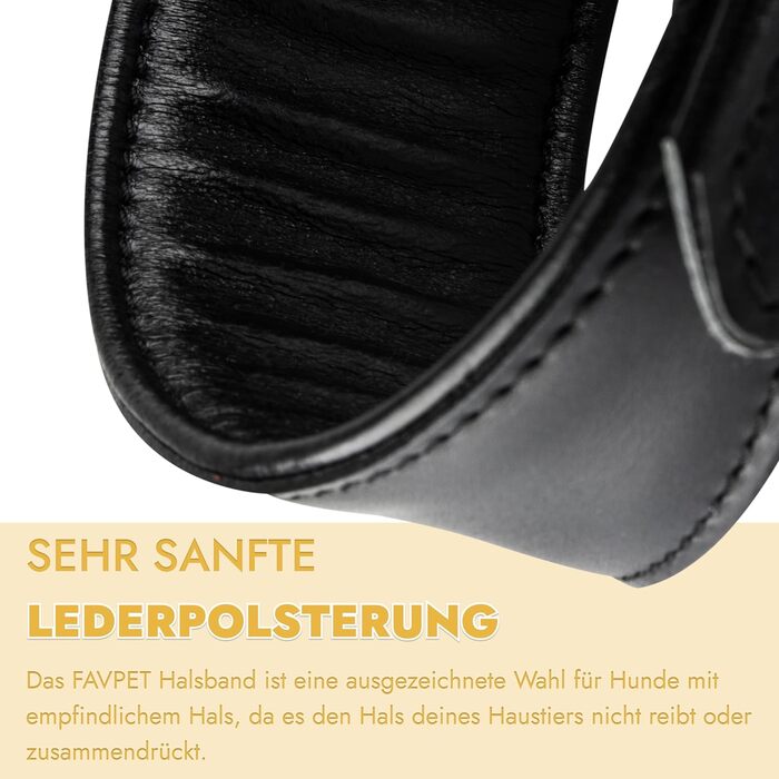 FAVPET Нашийник для собаки з м'якої шкіри з QR-кодом, широкий, для грейхаундів, віппетів, салюкі, лурджерів, галгу, поденко (XS, соняшник)