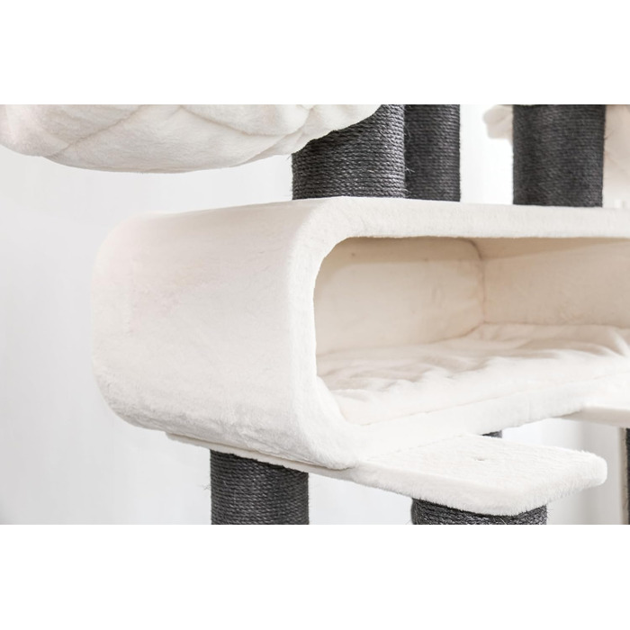 Драбина для котів Petrebels Maine Coon XXL, 210 см, з сизалю, бежева