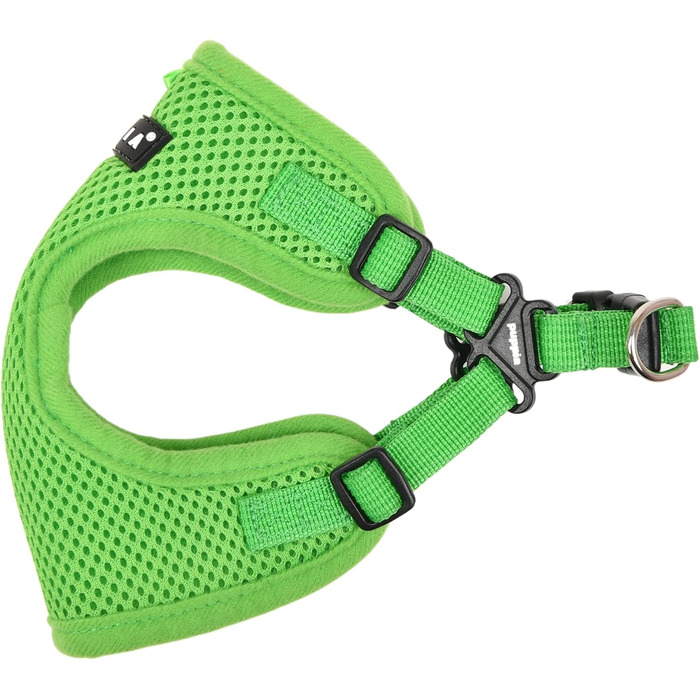 Шлейка для собак Puppia PARA-HC1533 SOFT, розмір Small, колір зелений