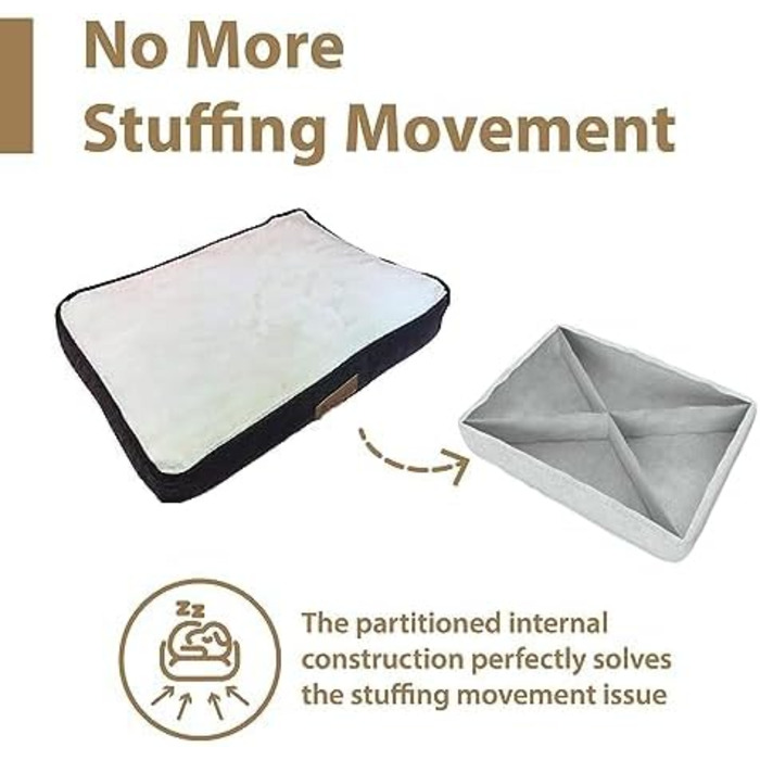 Клітка для собак Ellie-Bo, 71 x 48 см, лежанка, коричнева кордурна стінка та рожеве штучне хутро