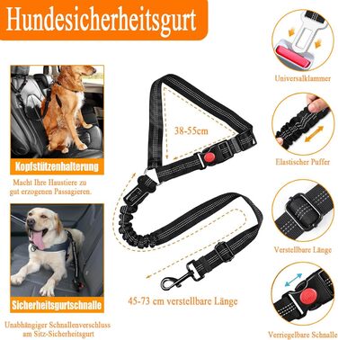 Набір шлейка для собак LOBEVE з повідком та нашийником | З авторемнем, складними мисками та диспенсером для відходів | Для собак маленьких та великих порід | Ідеально для прогулянок, тренувань та подорожей, рожевий