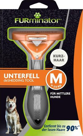 FURminator щітка для видалення підшерстя для середніх короткошерстих собак, покращений дизайн