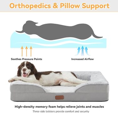 Ортопедичне собаче ліжко 