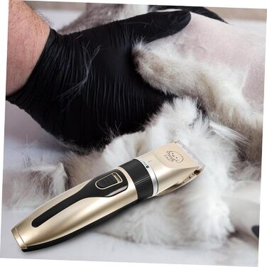 Електрична машинка для стрижки собак BESPORTBLE - титанове лезо, тиха робота, для догляду за тілом, вухами та обличчям