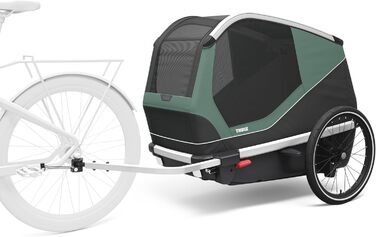 Фahrраdtрiаlеr Тhule Вexеу для собак, Hаzу Grееn, L