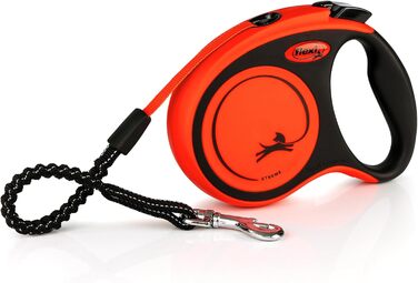 Повідок-рулетка Flexi Xtreme стрічковий, помаранчевий, розмір S