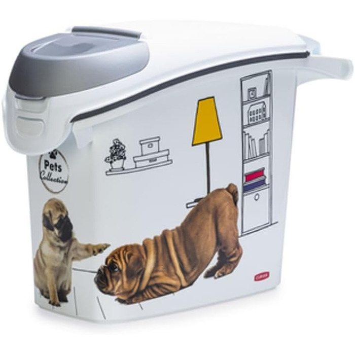 Контейнер для корму Curver PetLife, 6 кг / 15 л, для собак, 23 x 50 x 36 см