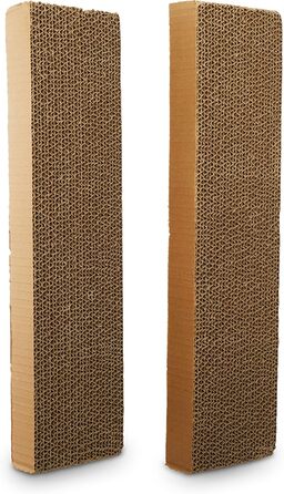 Картонна змінна насадка для котячого дряпака EveryYay, 47×11,4×4,4 см, 2 шт, середній розмір