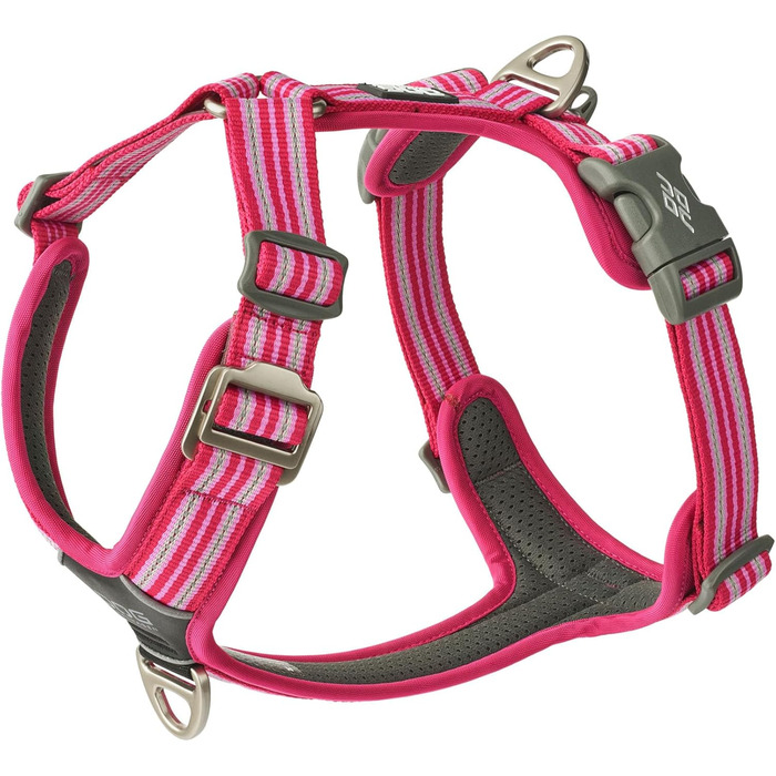 Шлейка для собак DOG Copenhagen Cofort Walk Air 3.0 Wild Rose, L - зручна шлейка для собак та цуценят