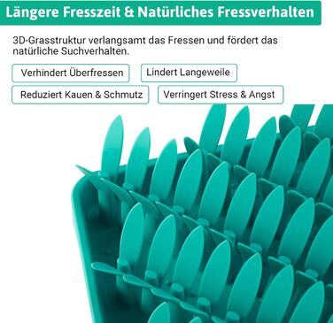 Силіконова килимок для собак PEGGY11, 28×28 см, Slow Feeder, антиковзаюча, легка у митті