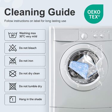 Кühlmatte для собак та котів MH MYLUNE HOME - термохромна охолоджуюча підстилка, самоохолоджуюча, нековзна, вологовпоглинаюча, портативна, XL 110x80 см (Блакитна)