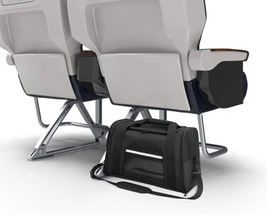 Транспортна сумка для котів та собак SHJOEE, розширювана, складана, 43x28x25 см.