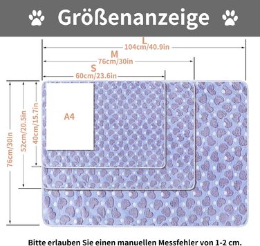 М'яка ковдра для собак та котів Demigeat, 3 шт. - тепла, миюча, для літа та весни, велика, кольорова