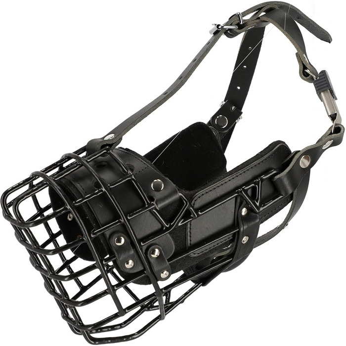 Нашийник-маска для собак Dingo Gear S03041 для німецької вівчарки - професійний, зручний, для довгих прогулянок