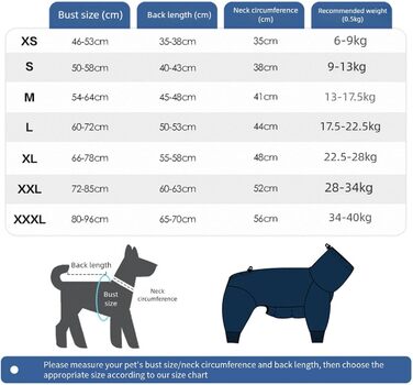 Теплий халат для собак з флісу, двосторонній, для маленьких та великих порід, блакитний, XXX-Large